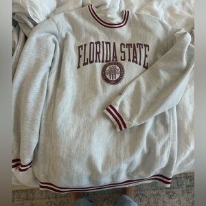 Vintage Florida State Gray Sweatshirt - XL